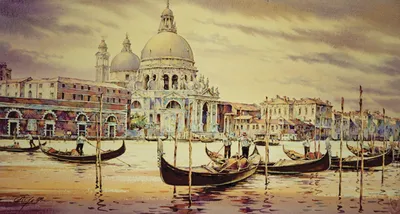 Галерея Виды Венеции №1817 от компании Fbrush