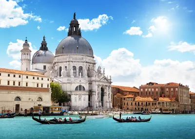 Утро в Венеции. С видом на город Стоковое Изображение - изображение  насчитывающей туризм, море: 171118173