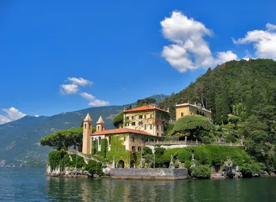 Виллы на озере Комо в Италии (44 фото) - 44 фото