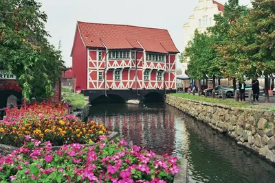 Old Harbour, Wismar, Germany