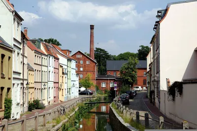 Historical City of Wismar, Germany Stock Photo - Alamy