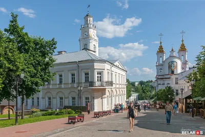 Пешеходная улица Суворова в Витебске | Планета Беларусь