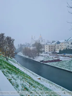 Фотофакт: Золотая рыбка - в воде: в Витебске подтопило набережную