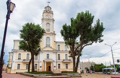 Витебск с обзорной площадки Ратуши