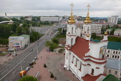 Ратуша в Витебске - фото и видео достопримечательности Беларуси (Белоруссии)