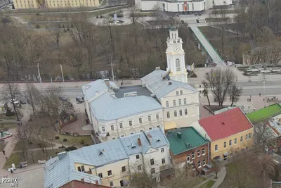 Витебск с обзорной площадки Ратуши