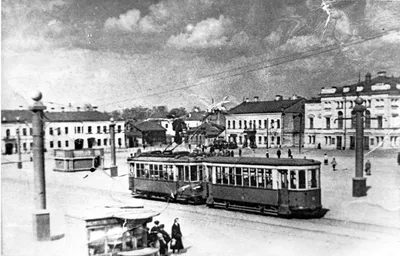 Витебск — Старые фотографии — Фото — Городской электротранспорт