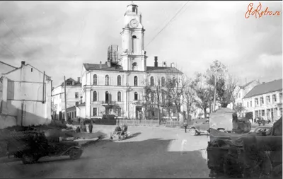 Витебск — Старые фотографии — Фото — Городской электротранспорт