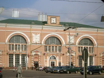 Иллюстрация Витебский вокзал,Световой зал в стиле 2d, академический