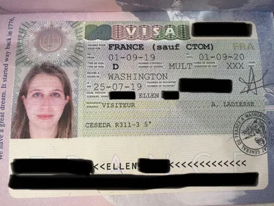 France Schengen Visa template in PSD format, 2018 — present | by Datempl |  Medium