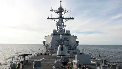 Флагман Шестого флота ВМС США начал переход из Черного моря в Средиземное -  Газета.Ru | Новости