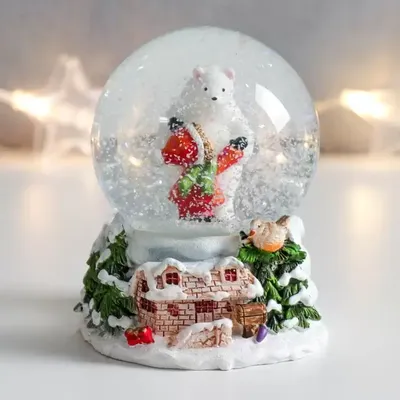 Снежный шар «Теплые объятия» купить в Минске