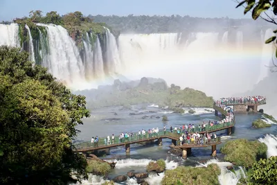 Фос-ду-Игуасу. Безопасная Бразилия и самые красивые в мире водопады | Пикабу