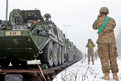 Военная техника армии США в Риге | РИА Новости Медиабанк