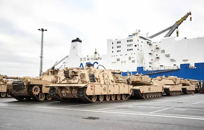 Военная техника армии США в порту Бремерхафен - Галерея - ВПК.name