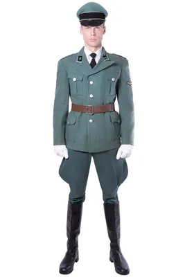Полевая зеленая немецкая военная форма СС - купить за 68000 руб: недорогие  форма Третьего рейха в СПб