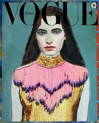В январском номере Vogue Италия не будет ни единой фотографии | Saltmag |  Дзен