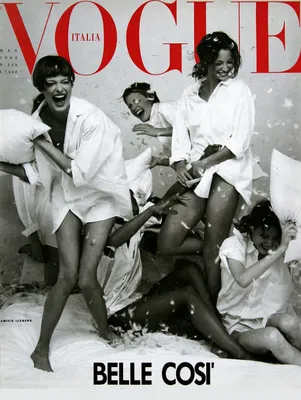 Без обложки: апрельский выпуск Vogue в Италии удивил своих читателей (ФОТО)  — Сайт телеканалу Відкритий