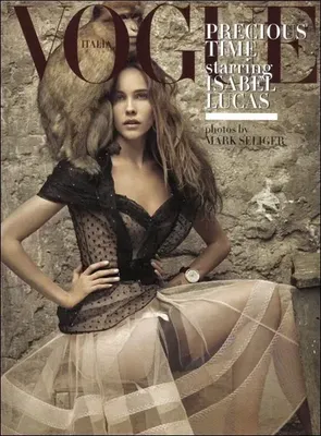 Моника Беллуччи в журнале Vogue Италия. Сентябрь 2012