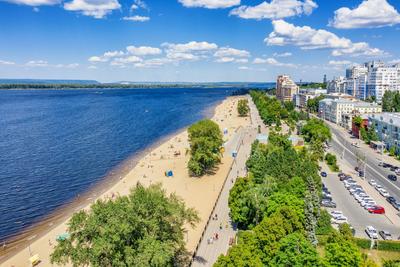 Фото Самары с высоты — космический город на Волге» в блоге «Города и сёла  России» - Сделано у нас