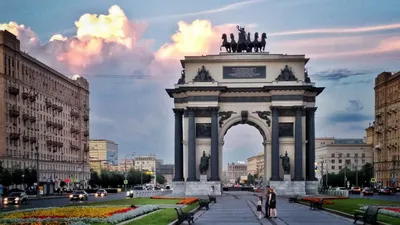 Москва. Триумфальные ворота на фотографиях 1883-2022 годов | Михаил Грушин  - прогулки по Москве | Дзен