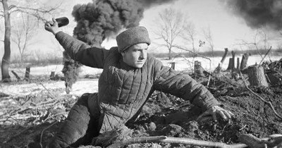 Немецкие солдаты, взятые в плен зимой 1943 года — военное фото