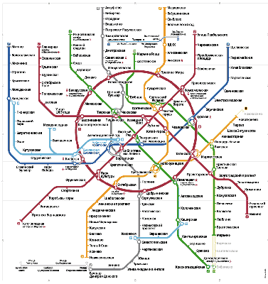 Схема линий метро и Московского Центрального Кольца МЦК. Реклама в метро  Москвы Действующие расценки на рекламне места 2019 г. Особенности и условия  размещения рекламы