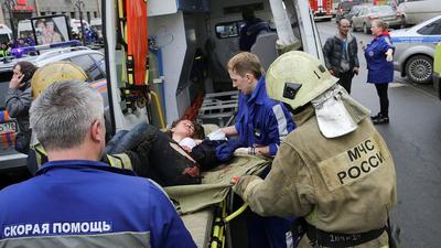 Петербург: жертвами взрыва в метро стали более 10 человек