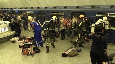 В Санкт-Петербурге произошёл взрыв метро спортивная | Пикабу