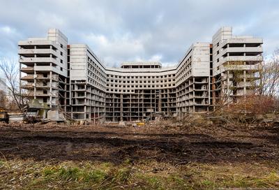 Заброшенная больница в Москве фото фотографии