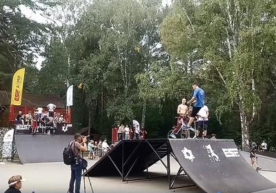 Новосибирский скейт-парк переехал в Заельцовский район