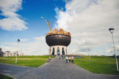 Уникальные места Казани: ЗАГС-чаша, бронзовое 20-метровое дерево и храм  всех религий | Путешествия на WEproject