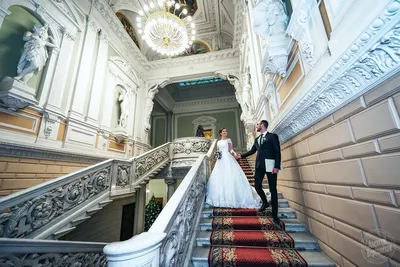 Регистрация во Дворце бракосочетания №2. Съемка видео в ЗАГСе Санкт- Петербурга - YouTube