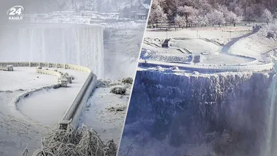 Замороженный американец Ниагарский Водопад, США Редакционное Изображение -  изображение насчитывающей редакционо, водопад: 80283135