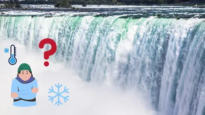Впервые за сто лет в США замерз Ниагарский водопад [ВИДЕО] [ФОТО] / news2.ru