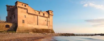 Картинка Италия Castello Ursino Sicilia HDRI замок Ствол дерева