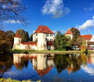 Блютенбург – небольшой охотничий замок на западе Мюнхена
