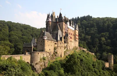 Замки Германии: Эльц (нем. Burg Eltz)