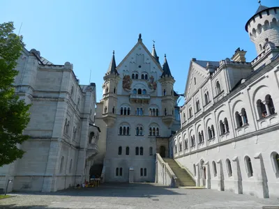 Замок Нойшванштайн, Германия | Пикабу