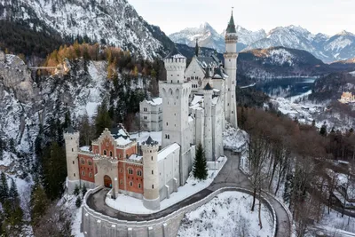 Замок Нойшванштайн в Германии на …» — создано в Шедевруме