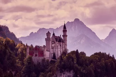 Германия замок Нойшванштайн Neuschwanstein | сказочный замок короля Людвига  - YouTube