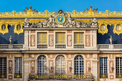 Замок de Версаль – Франция стоковое изображение. изображение насчитывающей  классицизм - 32949273