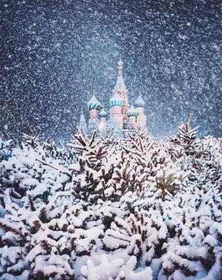 Волшебная заснеженная Москва в фотографиях Кристины Макеевой