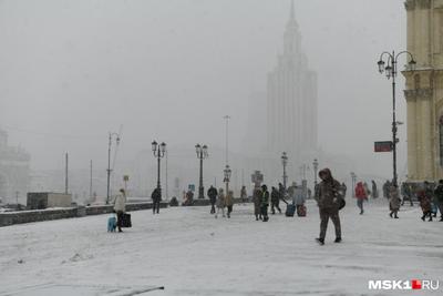 Заснеженная Москва | Фотосайт СуперСнимки.Ру