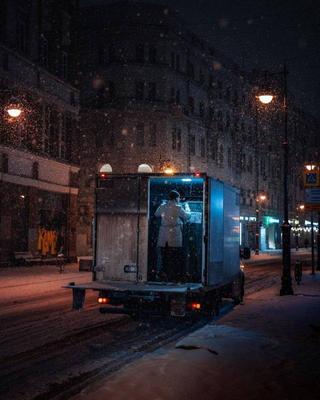 Зимняя Москва глазами красноярца: фото заснеженной столицы