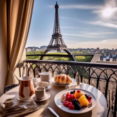 Завтрак в Париже» — создано в Шедевруме