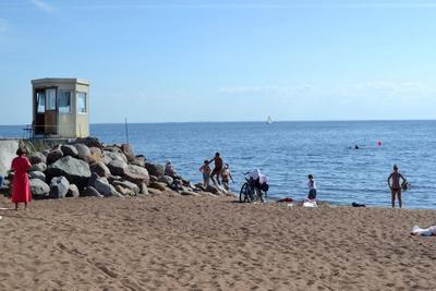 Золотой пляж в Зеленогорске: как добраться, фото 2024, инфраструктура,  отели — Туристер.Ру