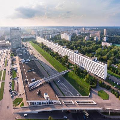 Москва, Россия - 20 Сентября. 2017. Город Зеленоград - Спальная Зона  Фотография, картинки, изображения и сток-фотография без роялти. Image  86344517