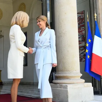 Елена Зеленская стиль - какие наряды выбрала первая леди для визита во  Францию - фото - Телеграф