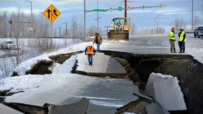 На Аляске произошло землетрясение магнитудой 5,4